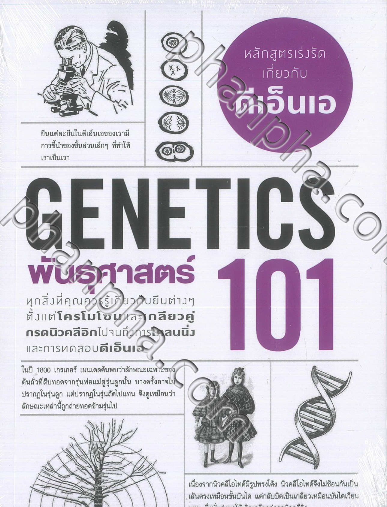 พันธุศาสตร์ 101 Genetics 101 Phanpha Book Center 1961